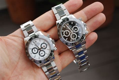 rolex daytona weiss oder schwarz|rolex daytona preise.